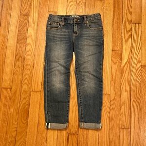 Peek Dungarees Crop Jeans 10